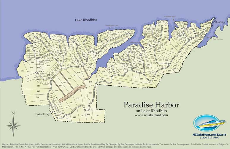 Paradise Harbor on Lake Rhodhiss, NC
